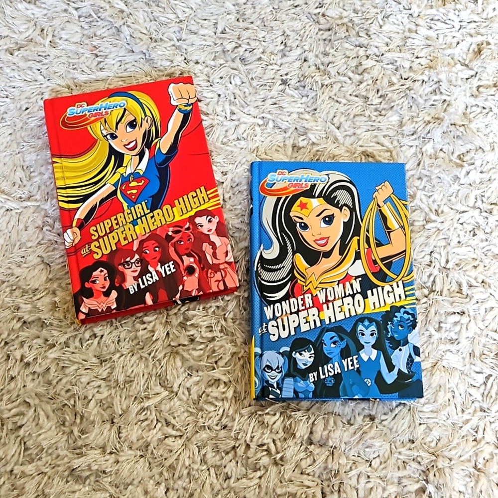DC Superhero Girls Chapter Book Set ~ Wonder woman & Supergirl ~